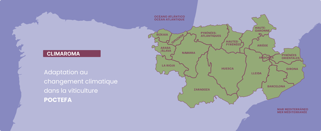 Climaroma Poctefa Map